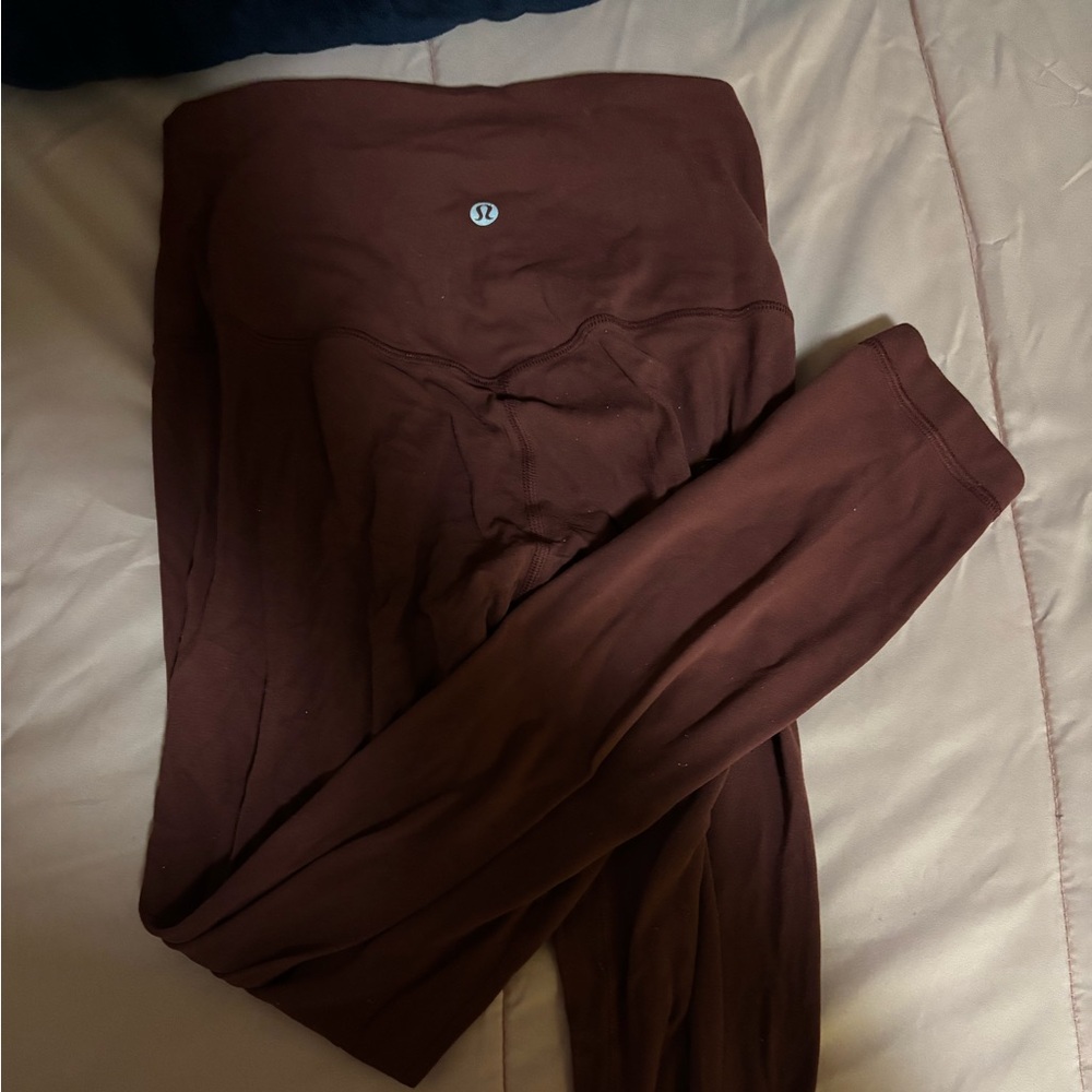 Lululemon Red/Brown Leggings